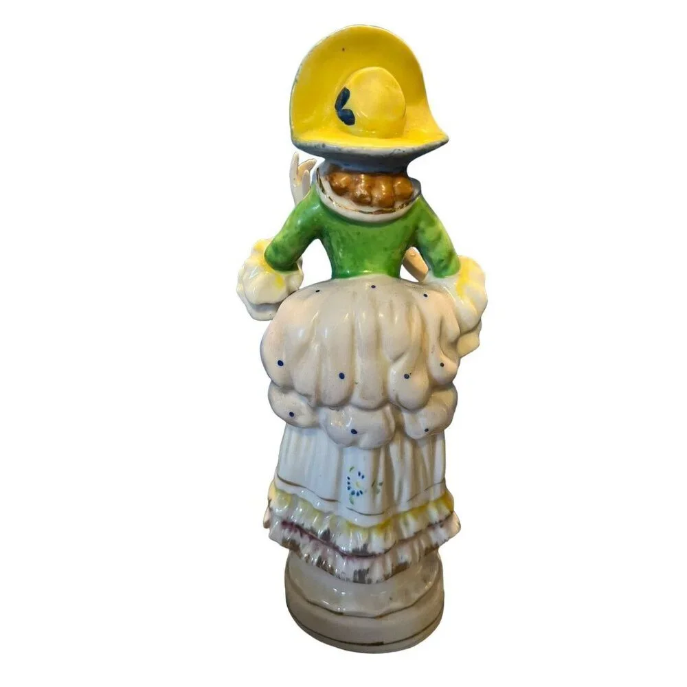 L&M Inc. Lipper & Mann Victorian Man and Woman Figurines Porcelain Vintage